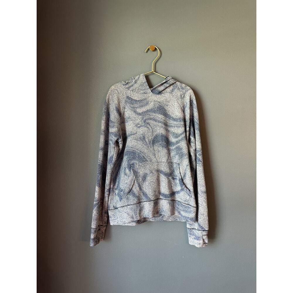 Athleta Girl Blue Marble‎ Hoodie